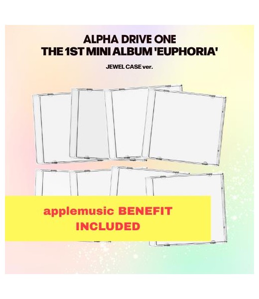 Pre-Order: (applemusic) ALPHA DRIVE ONE - 1st mini album ‘EUPHORIA’ (JEWEL CASE ver.) sklep polska kpop