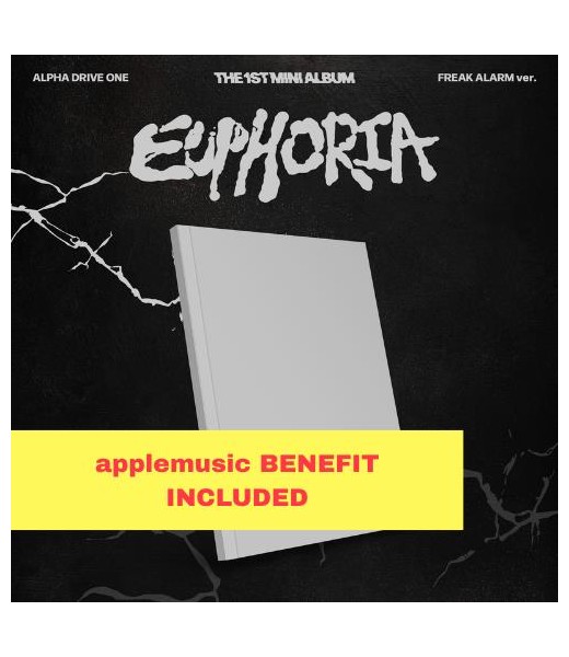 Pre-Order: (applemusic) ALPHA DRIVE ONE - 1st mini album ‘EUPHORIA’ (FREAK ALARM ver.) sklep muzyka kpop