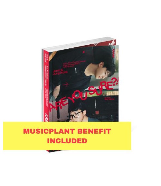 Pre-Order: (MUSICPLANT) JIMIN x JUNGKOOK ARE YOU SURE?! SEASON 2 PHOTOBOOK kpop sklep muzyka kpopszop