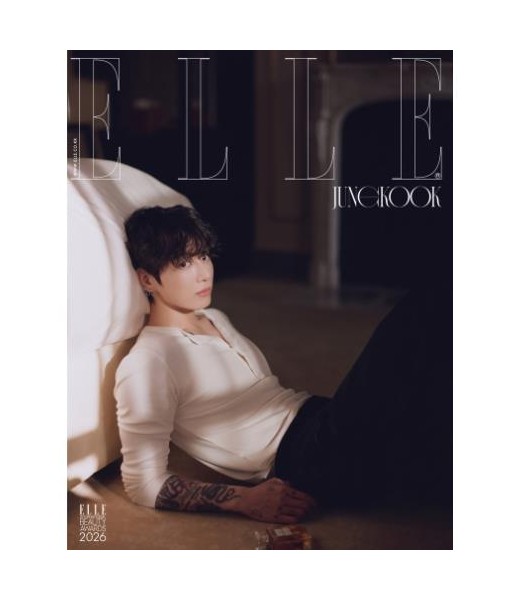 Preorder: ELLE 2026.01 x JUNGKOOK D TYPE magazyn kpop jungkook