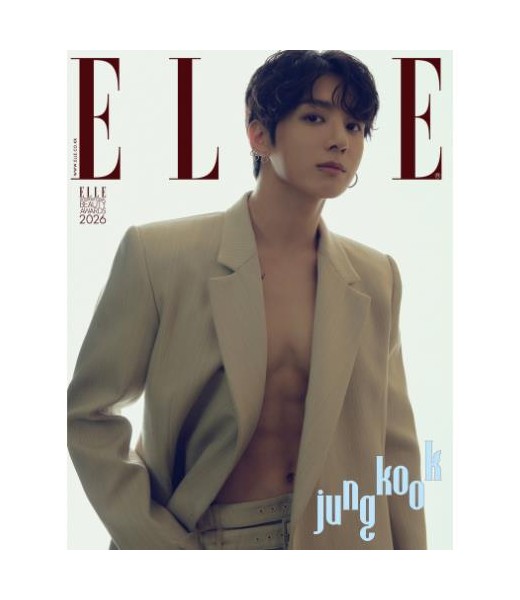 Preorder: ELLE 2026.01 x JUNGKOOK H TYPE kpop merch jk bts kpopszop