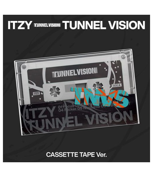 Pre-Order:  ITZY - TUNNEL VISION (Cassette Tape Ver.)  itzy kpop sklep z muzyką kpop