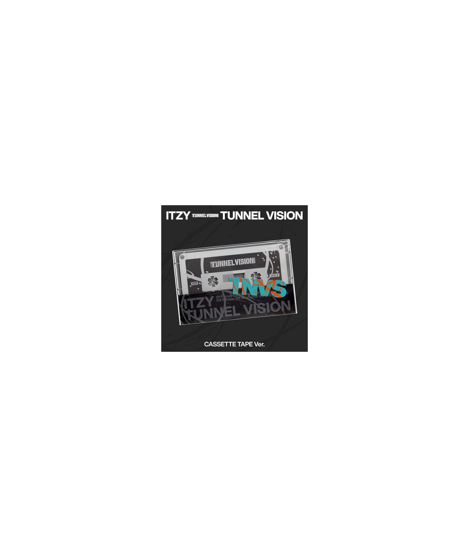 Pre-Order:  ITZY - TUNNEL VISION (Cassette Tape Ver.)  itzy kpop sklep z muzyką kpop