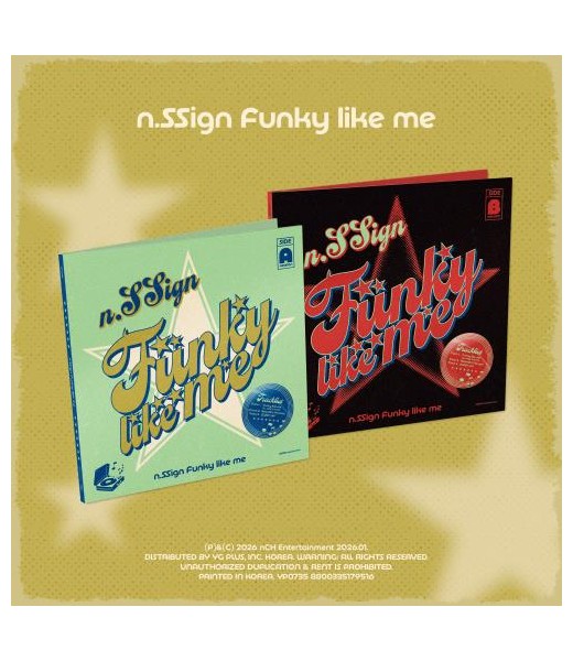 Preorder: n.SSign Funky like me sklep kpopszop polska album muzyka