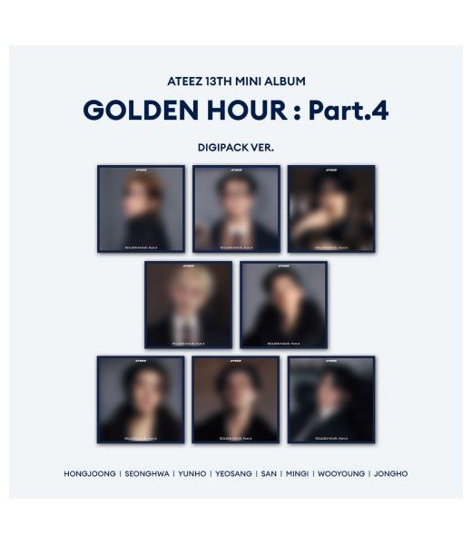 album ATEEZ - 13th mini album [GOLDEN HOUR : Part.4] (DIGIPACK VER.)