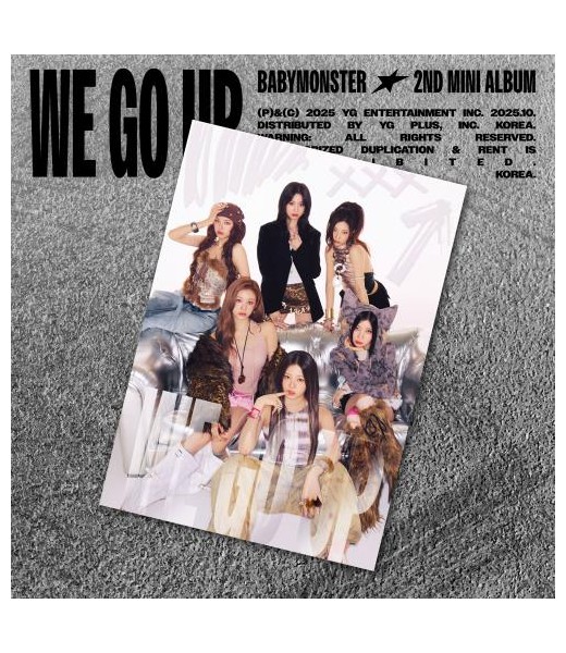 BABYMONSTER - WE GO UP (POSTCARD Ver.)  sklep z albumami kpop kpopszop