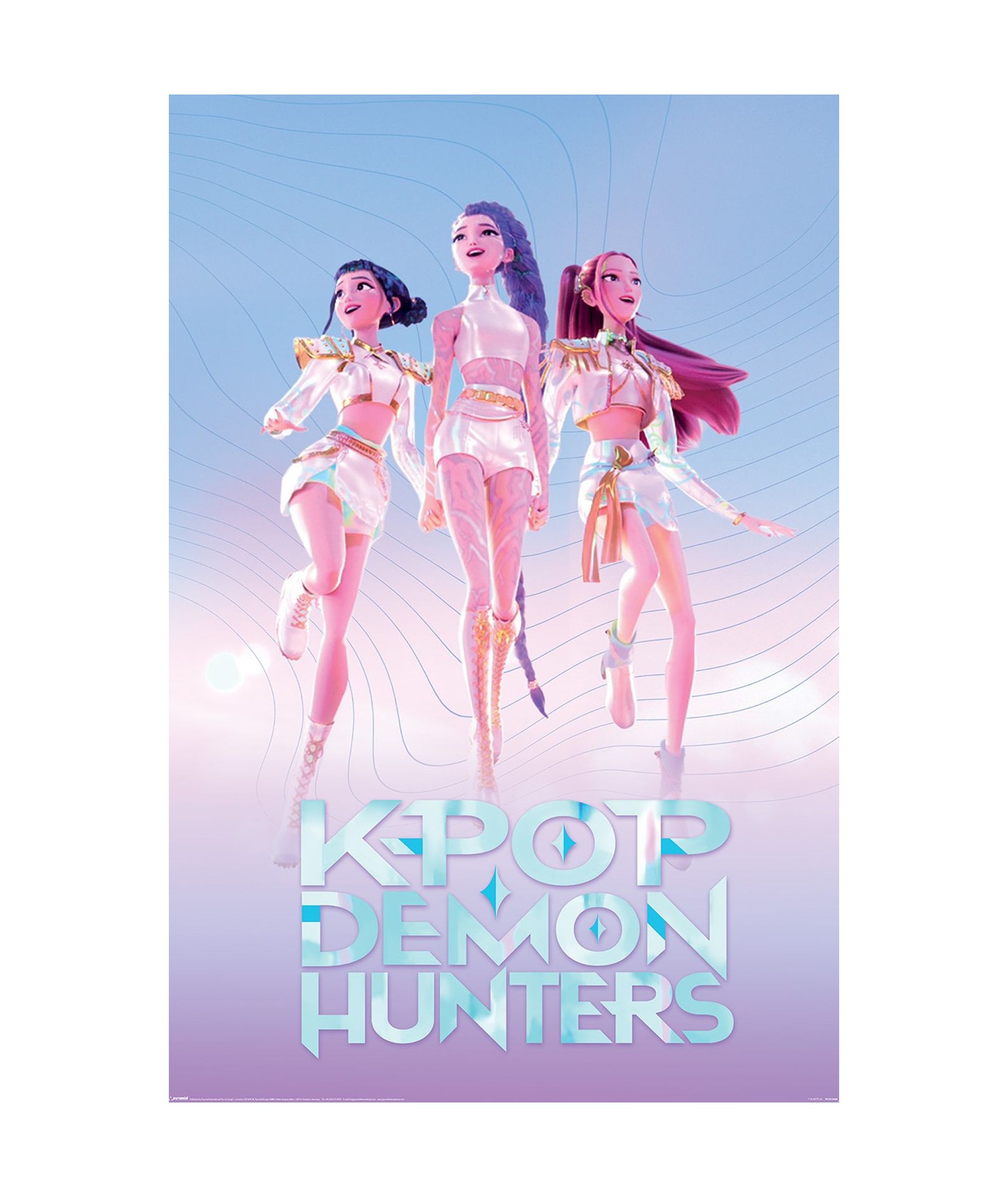 Plakat - K-Pop Demon Hunters Huntrix sklep kpopszop polska