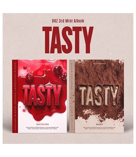 Preorder: DKZ - 3rd mini album TASTY album kpop kposzop polska sklep z koreańską muzyką