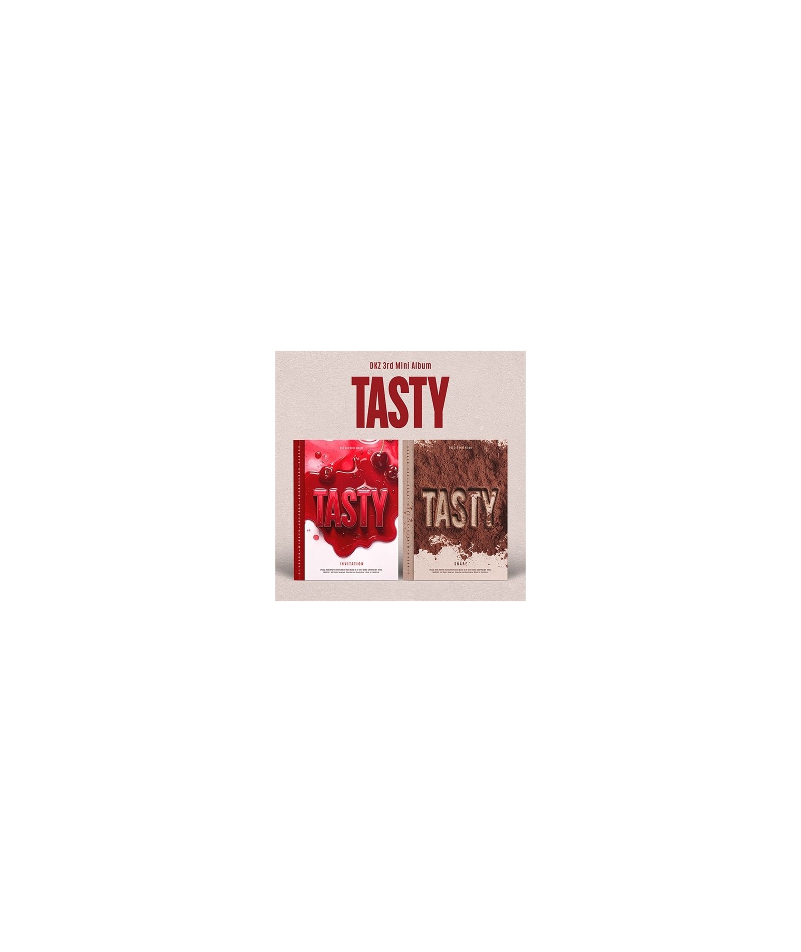 Preorder: DKZ - 3rd mini album TASTY album kpop kposzop polska sklep z koreańską muzyką