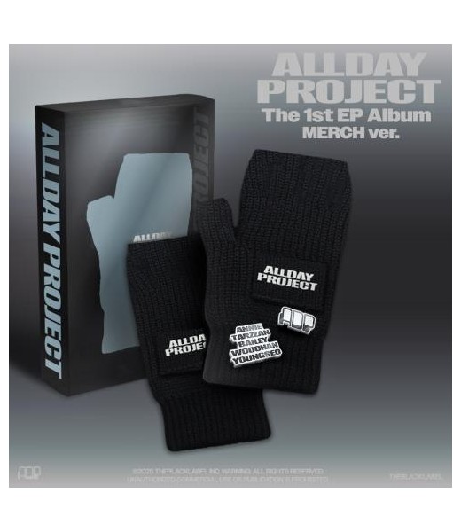 Preorder: ALLDAY PROJECT - ALLDAY PROJECT (MERCH ver.) (FINGERLESS GLOVES ver.)  album kpop kpopszop polska