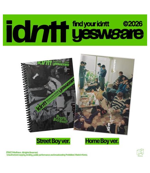 Pre-Order: idntt - Mini Album [yesweare] kpopszop sklep z albumami kpop muzyka