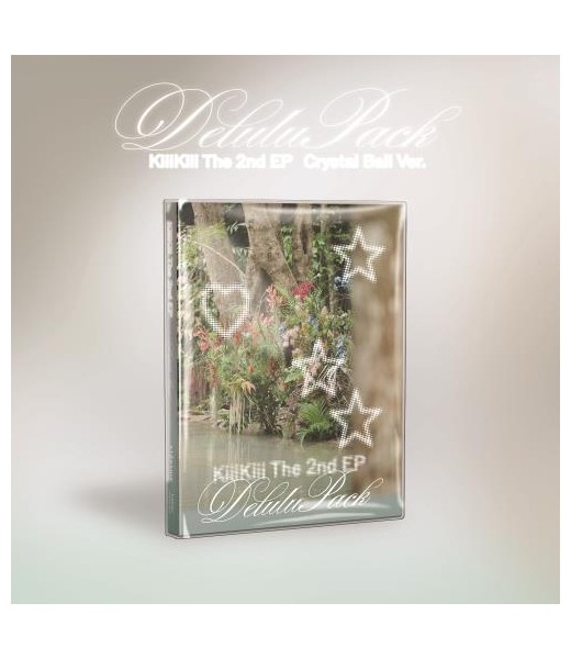 Preorder: KiiiKiii - The 2nd EP [Delulu Pack] (Crystal Ball Version)  kpop muzyka album korea kpopszop