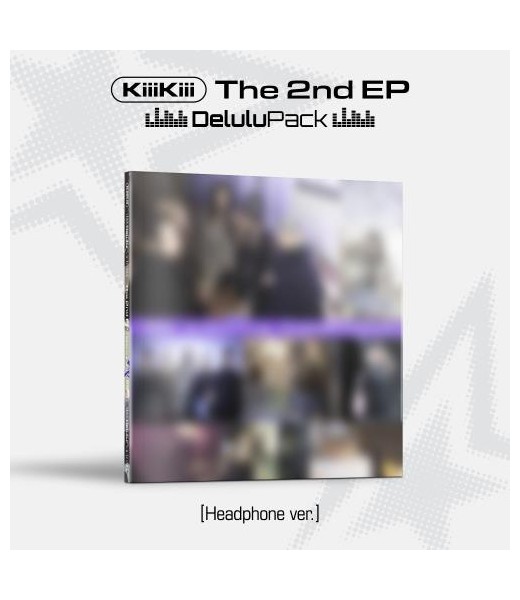 Preorder: KiiiKiii - The 2nd EP [Delulu Pack] (Headphone Version)  album kpop sklep z koreańską muzyką