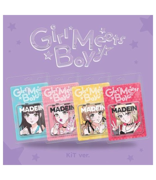 Preorder: MADEIN - Girl Meets Boy (KiT Ver.)  sklep z albumami kpop kpopszop polska album