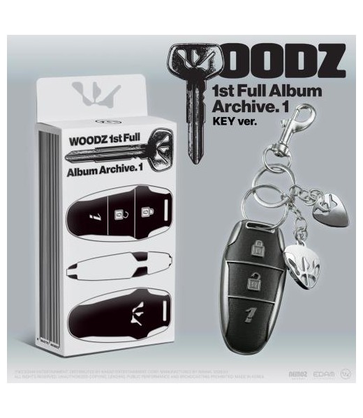 Preorder: WOODZ - 1st Full Album [Archive. 1] (Key Ver.) (LIMITED Ver.)  album kpop sklep z albumami kpopszop