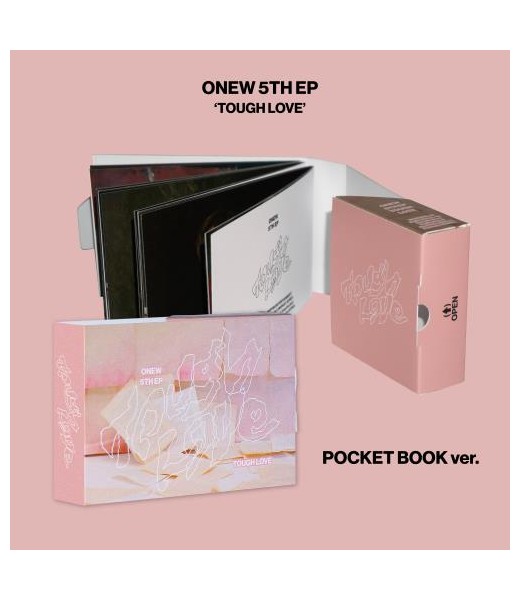 Preorder: ONEW - 5th mini album [TOUGH LOVE] (POCKET BOOK Ver.)  kpop album kopszop polska sklep