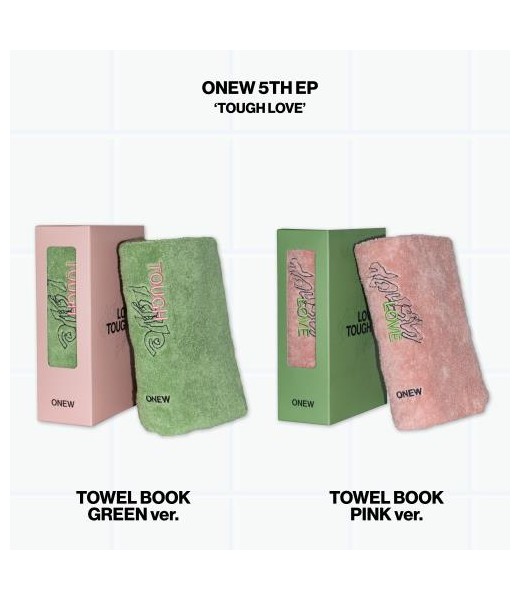 Preorder: ONEW - 5th mini album [TOUGH LOVE] (TOWEL BOOK Ver.) sklep z albumami kpop polska poznań