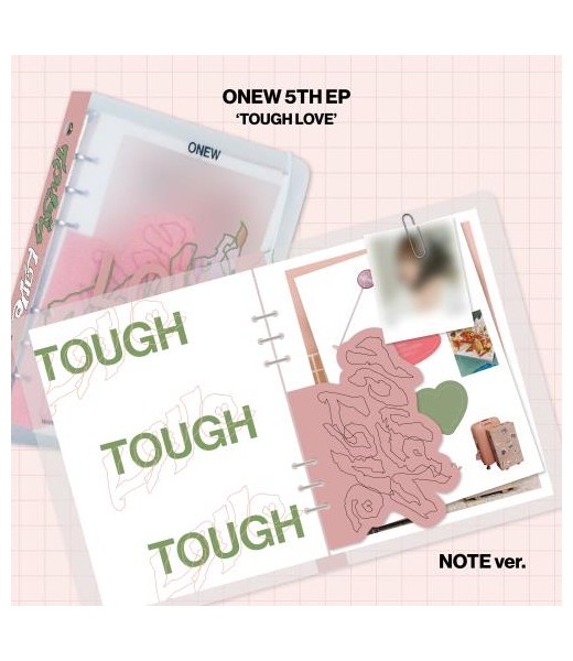 Preorder: ONEW - 5th mini album [TOUGH LOVE] (NOTE Ver.)  album kpop polska