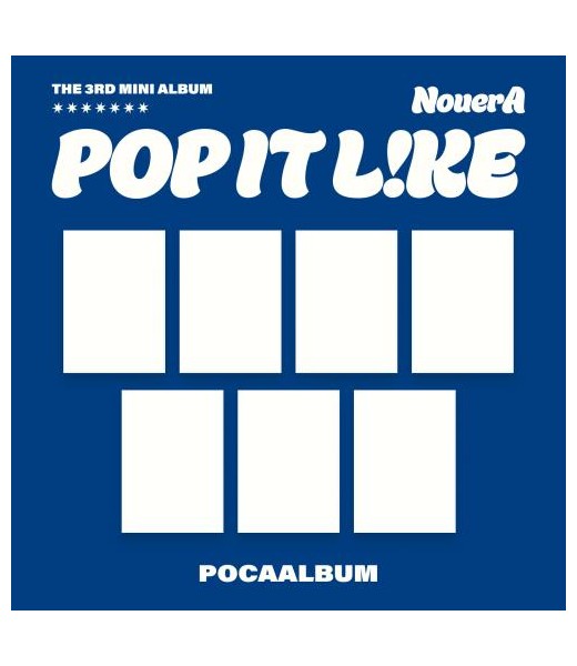 Preorder: NouerA - 3rd mini album [POP IT LIKE] (POCA VER.) album kpop polska kpopszop