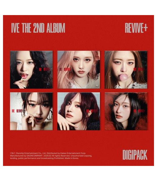 Preorder: IVE - REVIVE+ (Digipack Ver.) (Limited Ver.) kpopszop sklep  z albumami kpop