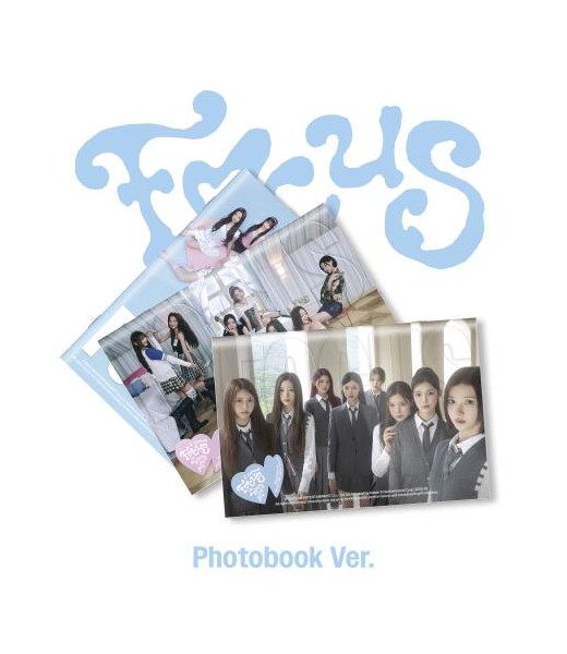 Hearts2Hearts - 1st mini album [FOCUS] (Photobook Ver.)  sklep kpop
