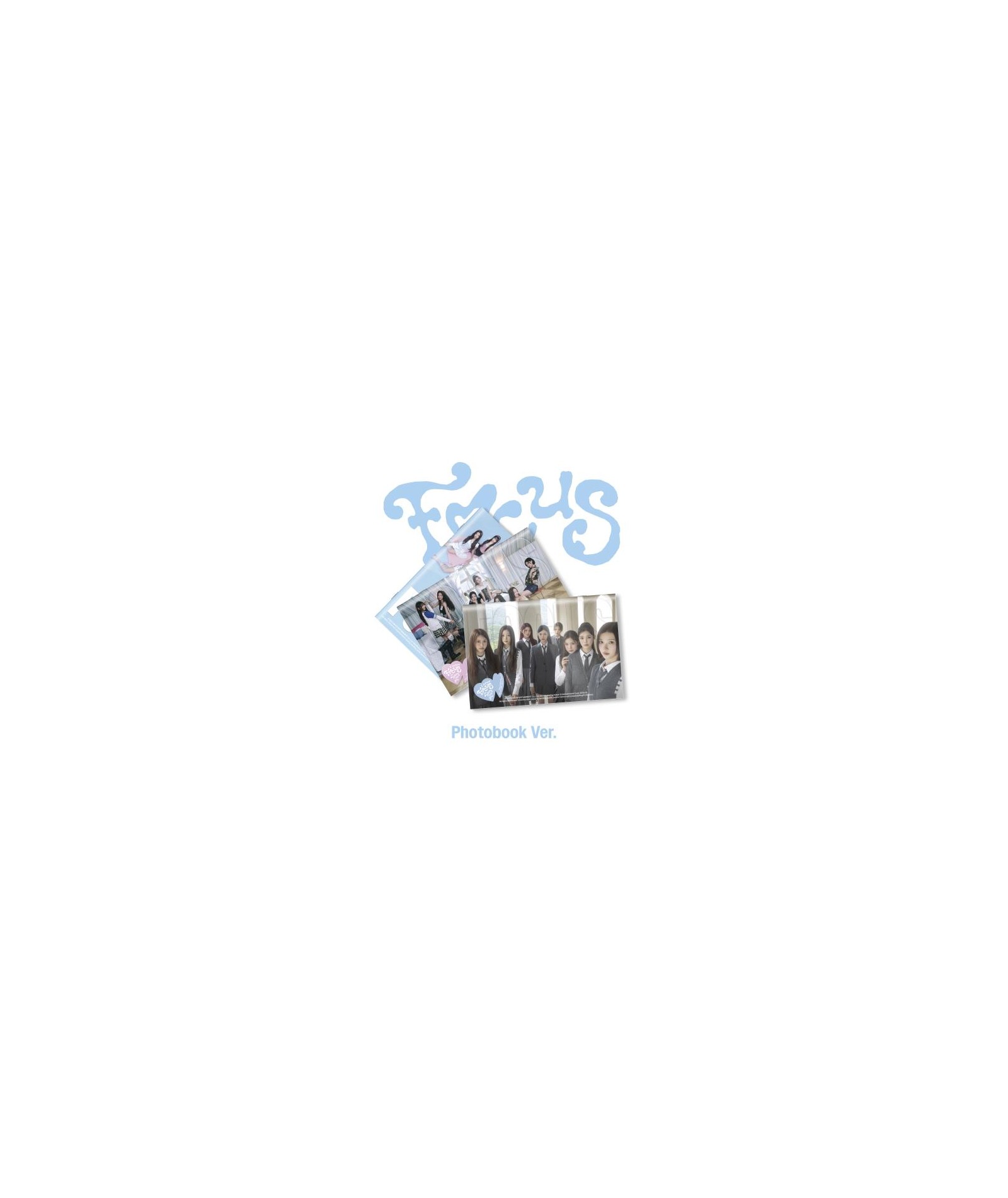 Hearts2Hearts - 1st mini album [FOCUS] (Photobook Ver.)  sklep kpop