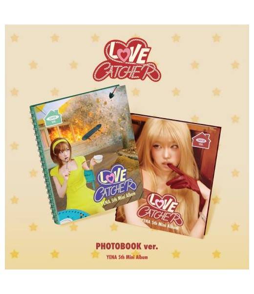 Preorder: YENA - 5th mini album 'LOVE CATCHER' (2 TYPES Random) kpop album kpopszop polska sklep
