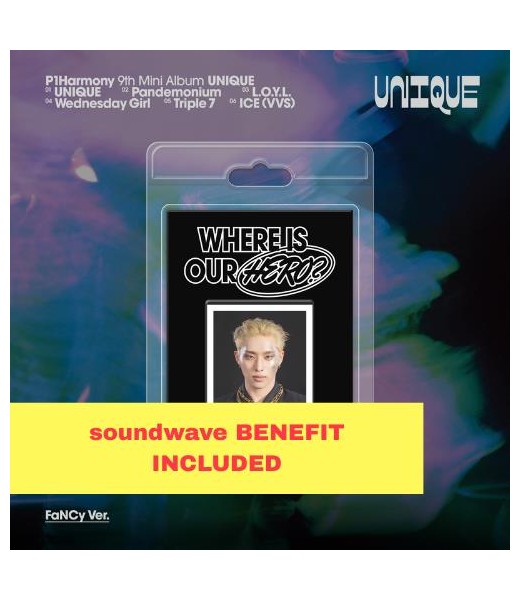 Preorder: (soundwave) P1Harmony - UNIQUE (FaNCy Ver.)  kpopszop album muzyczny kpop