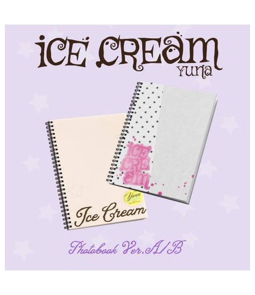 Preorder: YUNA (ITZY) - Ice Cream (Photobook Ver.)  itzy album kpop kpopszop