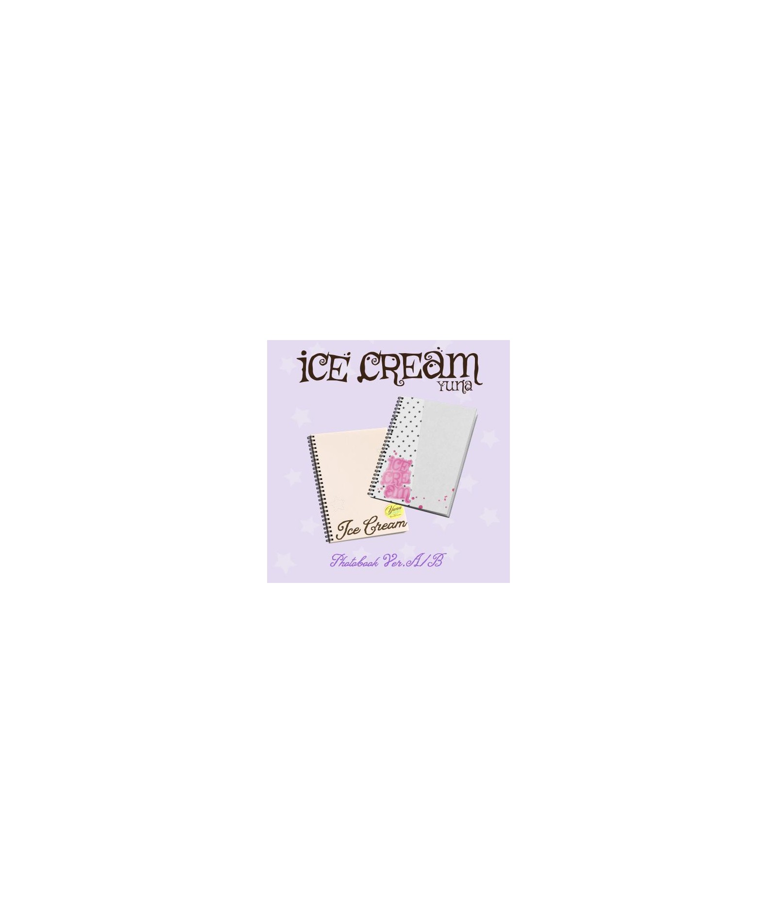 Preorder: YUNA (ITZY) - Ice Cream (Photobook Ver.)  itzy album kpop kpopszop