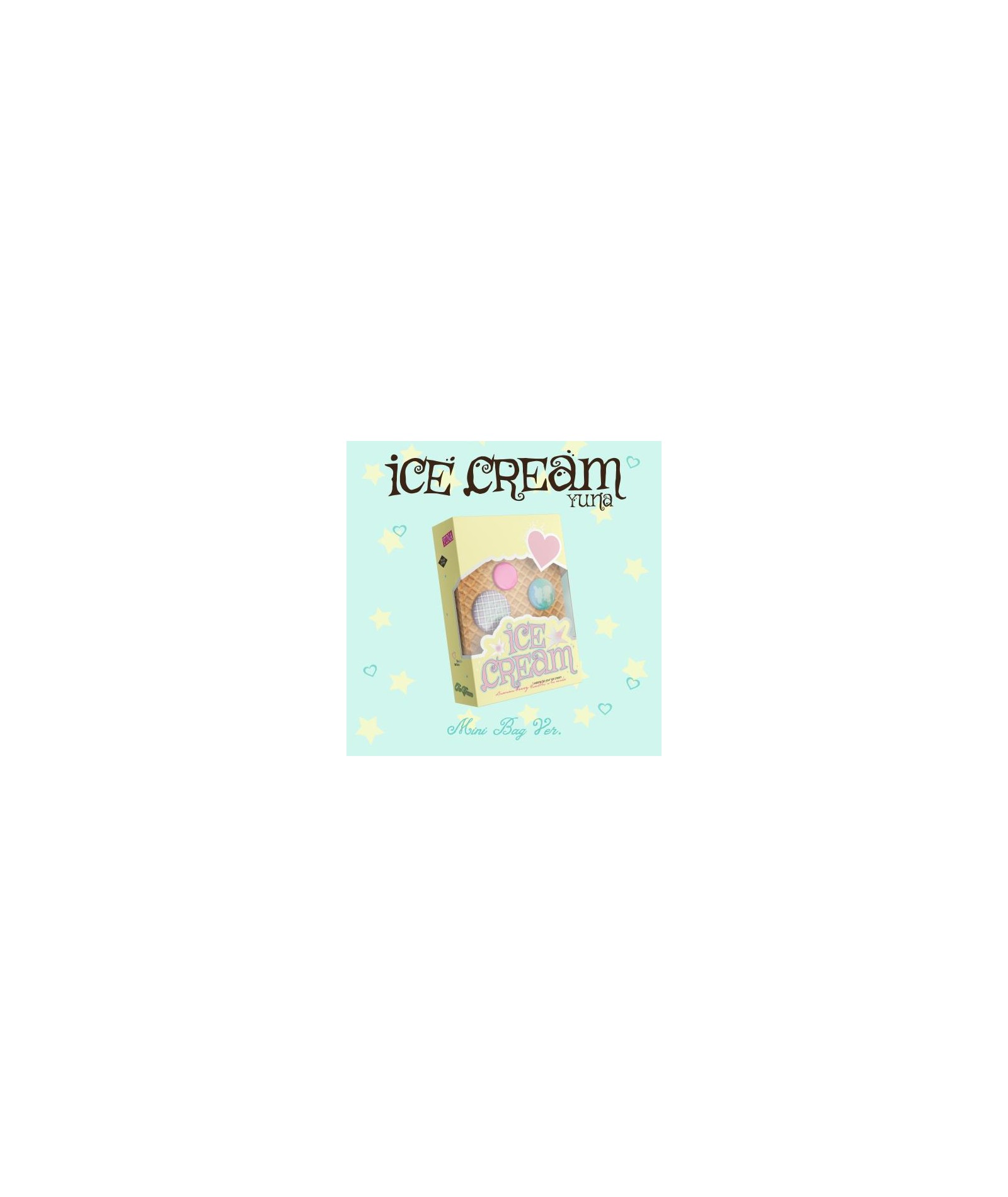 Preorder: YUNA (ITZY) - Ice Cream (MINI BAG Ver.) (MD Ver.)  album kpop polska poznań sklep z albumami