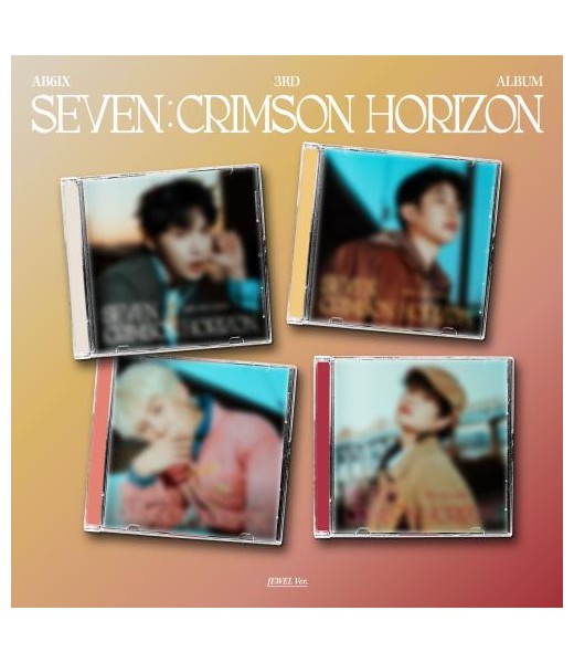Preorder: AB6IX -  SEVEN : CRIMSON HORIZON (JEWEL VER.) album kpop kpopszop sklep z albumami