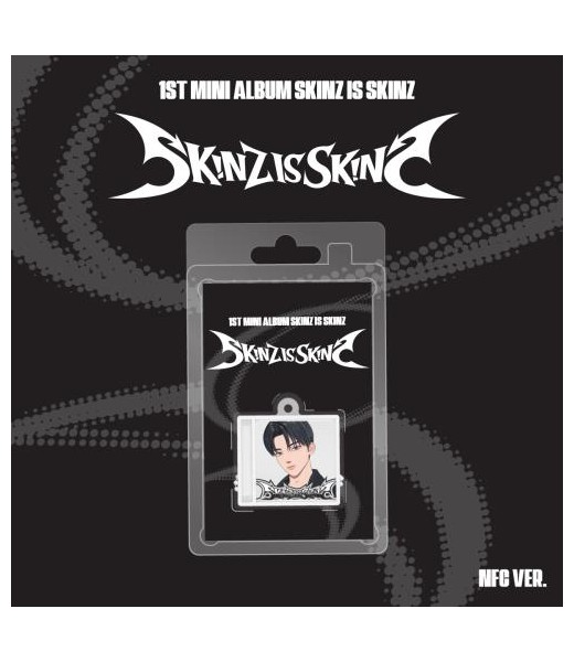 Preorder: SKINZ - 1st mini album [SKINZ IS SKINZ] (NFC Ver.)  sklep z albummi kpop kpopszop poznań album kpop