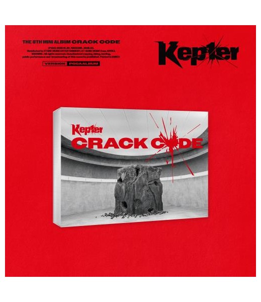 Preorder: Kep1er - 8th mini album [CRACK CODE] (POCAALBUM ver.) album kpop kpopszop sklep