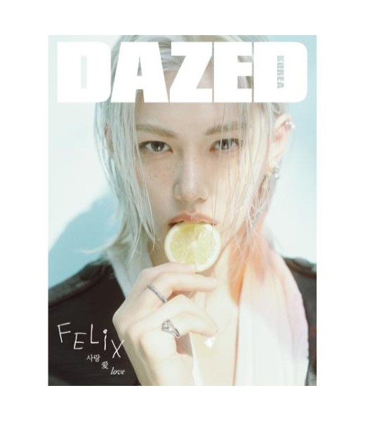 Przedsprzedaż: DAZED 2026.04 x FELIX C TYPE ktualny magazyn kpop felix stray kids kpopszop