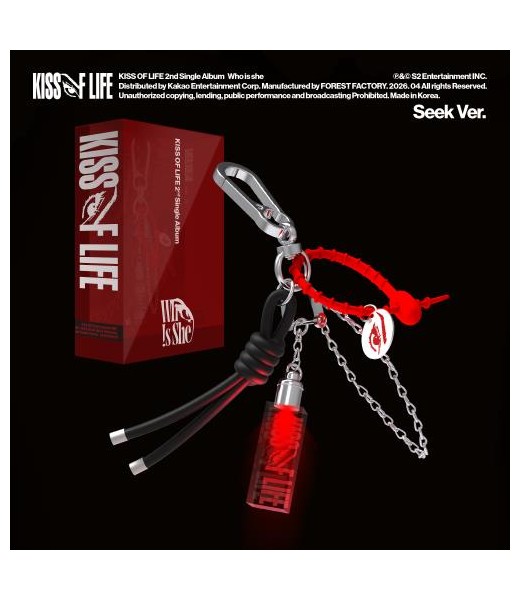 Preorder: KISS OF LIFE - Who is she (Seek Ver.) (LIMITED Ver.) kpopszop polska kpop album