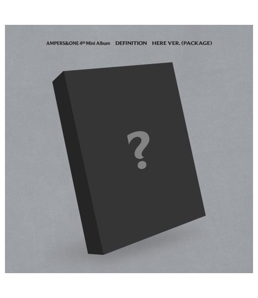 Preorder: AMPERS&ONE - The 4th Mini Album [DEFINITION] (HERE Ver.) sklep kpopszop polska poznań album kpop