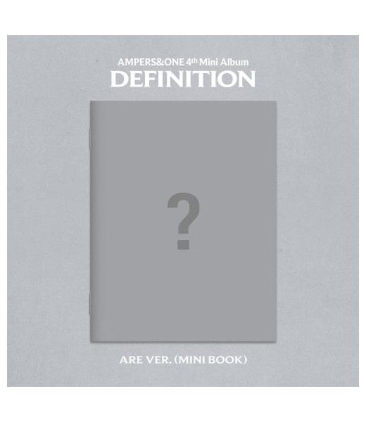 Preorder: AMPERS&ONE - The 4th Mini Album [DEFINITION] (ARE Ver.)  sklep z albumami kpop kpopszop polska poznań