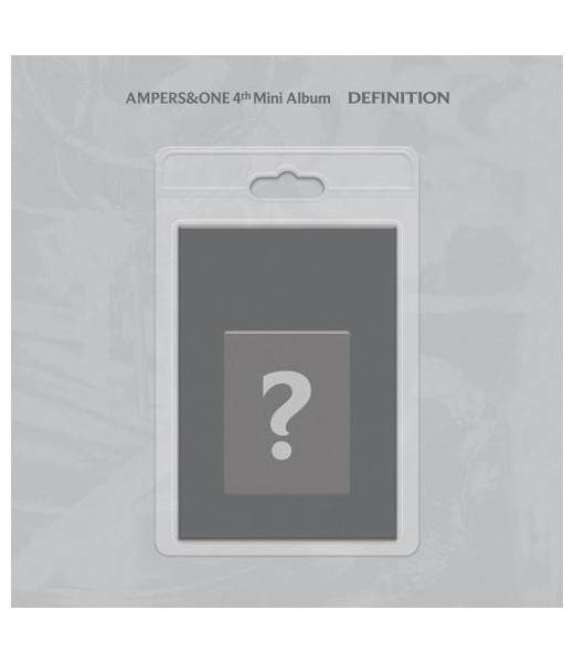 Preorder: AMPERS&ONE - The 4th Mini Album [DEFINITION] (FaNCy Ver.) poznń sklep kpop album kposzop