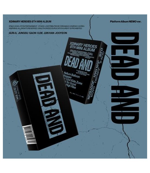 Preorder: Xdinary Heroes - 8th mini album [DEAD AND] (Platform Ver.) album kpop kpopszop polska poznań