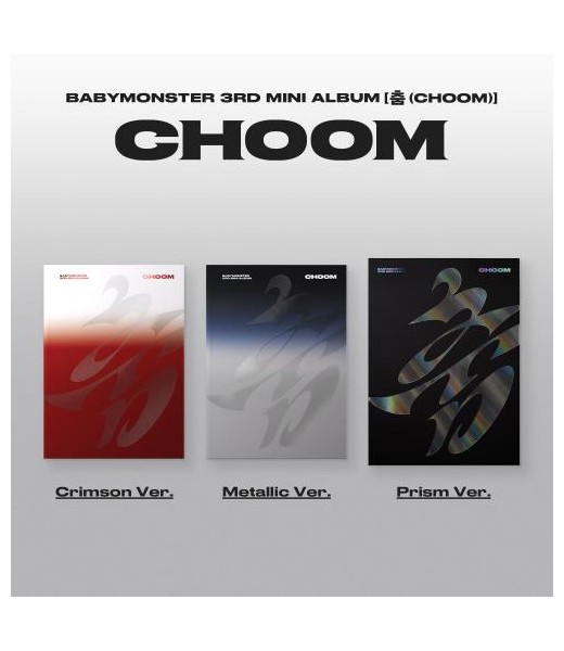 Preorder:  BABYMONSTER - 3rd MINI ALBUM 춤 (CHOOM) album kpop sklep z albumami kpopszop