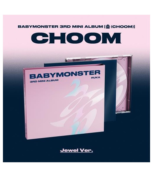 Preorder:  BABYMONSTER - 3rd MINI ALBUM 춤 (CHOOM) (Jewel Ver.) sklep z albumami kpop polska
