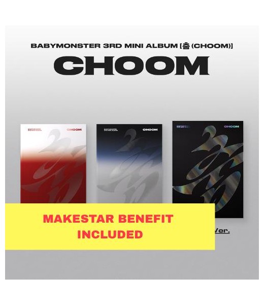 Preorder: (MAEKSTAR) BABYMONSTER - 3rd MINI ALBUM [춤 (CHOOM)] album kpop kposzop poznan