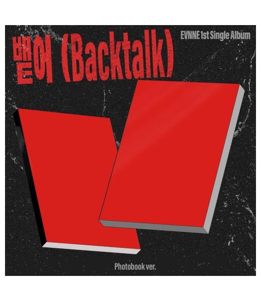 EVNNE - 1st Single Album "Backtalk" (Photobook ver.) album kpo sklep poznań