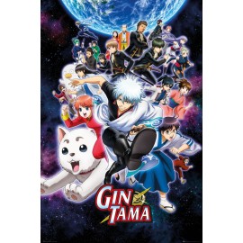 Duży plakat - Gintama