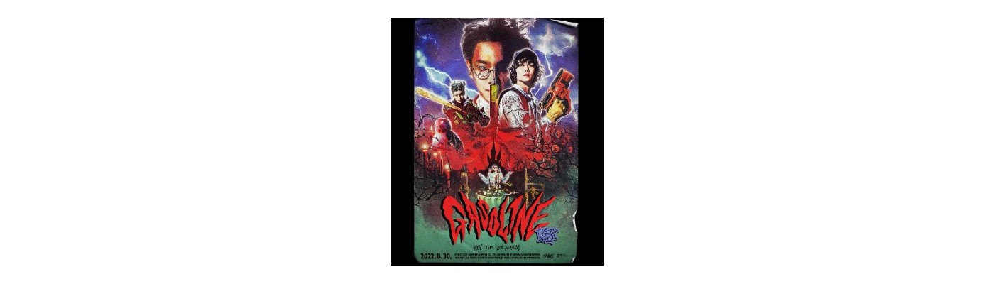 Key z SHINee drugi album ‘Gasoline’ - Key jak w komiksie z lat 80.?
